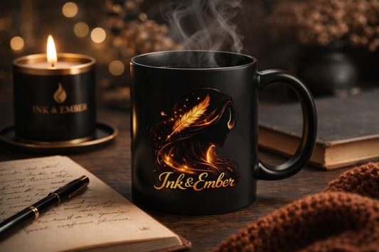 Morning Power Mug-Ink and Ember Collection