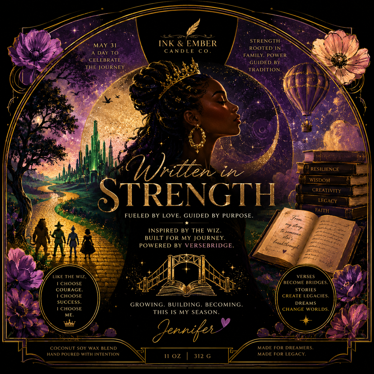 Your Story, Your Strength, Personalized Affirmation Cards printed and shipped.